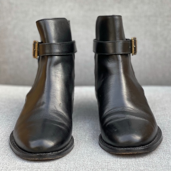 Burberry Ankle Boot with Belt Strap - Picture 9 of 11